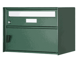 Briefkasten Glarus HUBER grün - BxHxT 415x310x303
