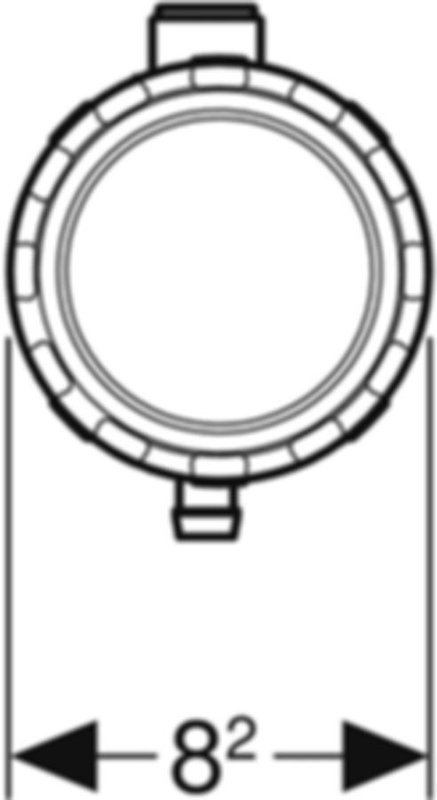 Geberit Hygienespülung Rapid: 1/2" - Steuerelement