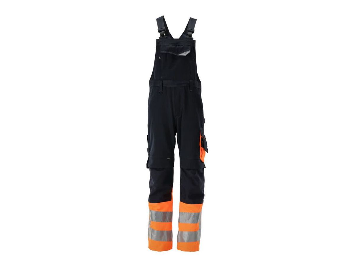 Latzhose Sunderland mit Knietaschen - 65% PES / 35% CO, 290 g/m2