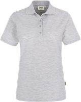 Damen-Poloshirt Classic 2XL ash meliert - 98% Baumwolle, 2% Viscose, 200 g/m²