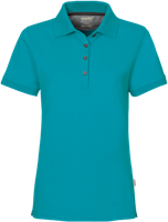 Damen-Poloshirt Cotton-Tec 2XL smaragd - 50% Baumwolle, 50% Polyester, 185 g/m²