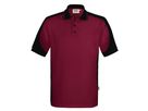 Hakro Poloshirt Contrast Mikralinar - 50% Baumwolle, 50% Polyester (recycelt)