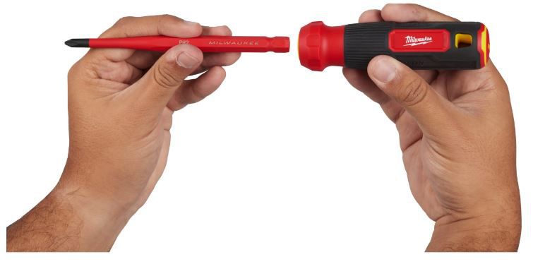 Multi-Bit Schraubendreher Torx - Milwaukee, 4-in-1, VDE geprüft