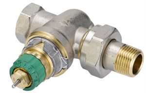 Durchgangs-Heizkörperventil DANFOSS 1/2" - Druckunabhängiges Thermostatventil RA-DV
