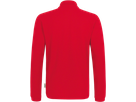 Longsleeve-Poloshirt Classic Gr. M, rot - 100% Baumwolle, 220 g/m²