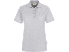 Damen-Poloshirt Classic L ash meliert - 98% Baumwolle, 2% Viscose, 200 g/m²