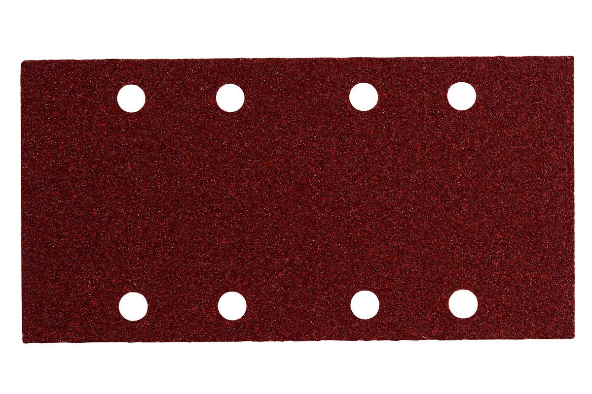 Haftschleifblätter 93x185 mm, Metabo - 8 Löcher