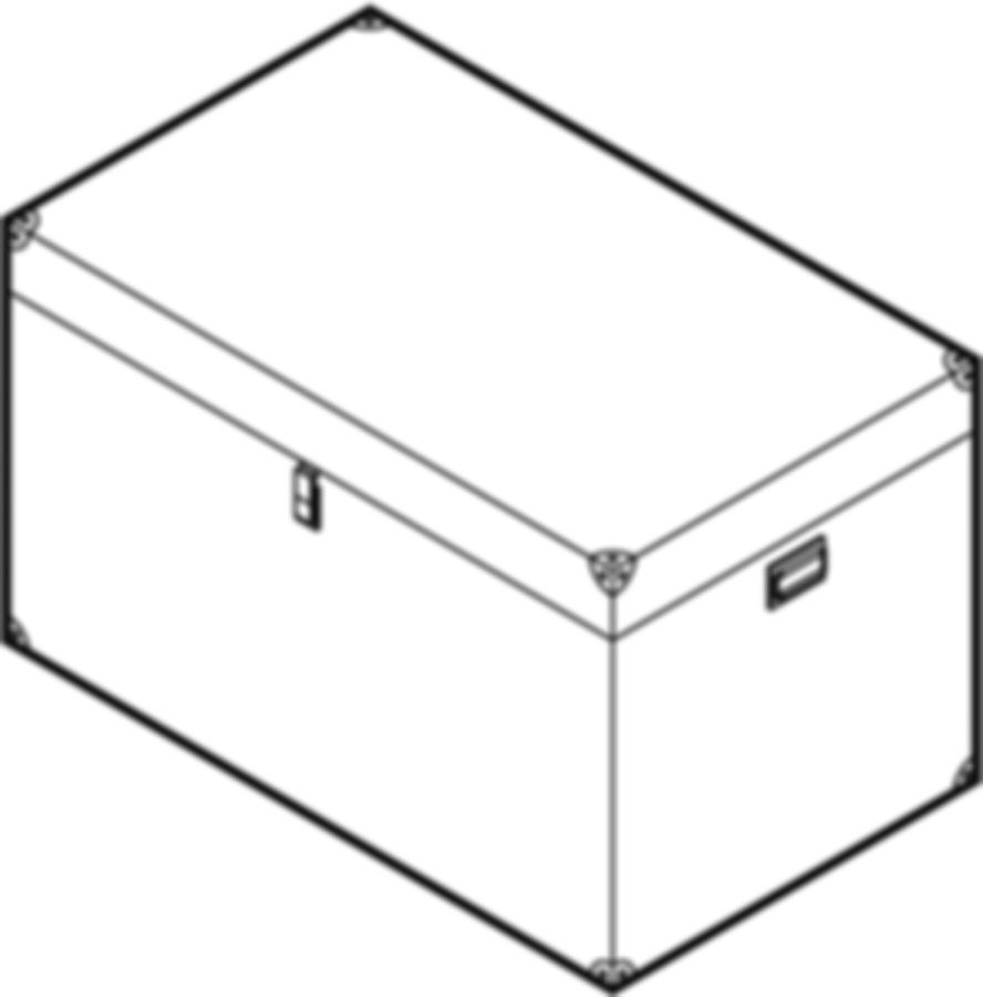 Transportkiste - für PE Schweissmaschine "Media"