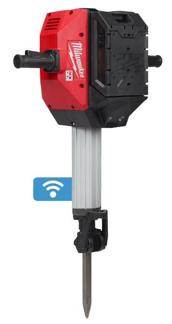 MX FUEL 25 Kg Akku-Abbruchhammer 28mmHex - Milwaukee "MXF DH2528H-601" 6.0Ah,29.6kg
