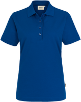 Damen-Poloshirt Perf. 2XL ultramarinblau - 50% Baumwolle, 50% Polyester, 200 g/m²