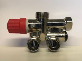 TKM-Einrohrventil M68 RA86SF M22 50 % - ohne Voreinstellung / Wandanschluss