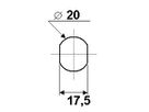 Schraubzylinder Typ 9037 UTZ - inkl. 2 Schlüssel