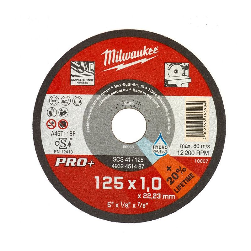 Metalltrennscheibe PRO+ INOX 125 mm - SCS41 1,5 mm