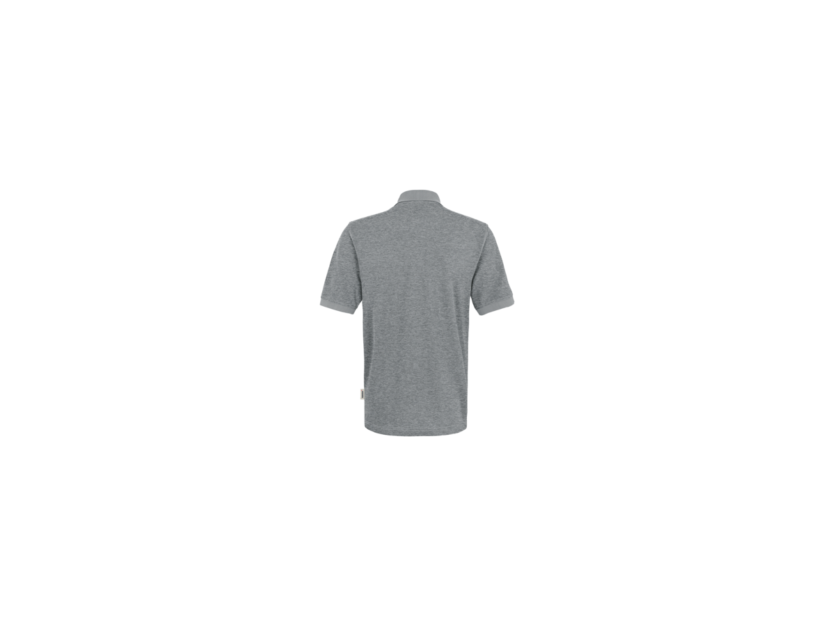 Poloshirt Perf. Gr. S, grau meliert - 50% Baumwolle, 50% Polyester, 200 g/m²