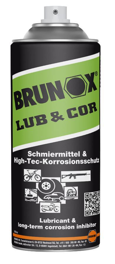 Schmiermittel Lub&Cor 400 ml Spray - BRUNOX
