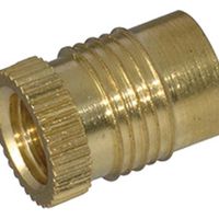 Einpress-Gewinde-Einsätze Messing - für Thermo- und Duroplaste