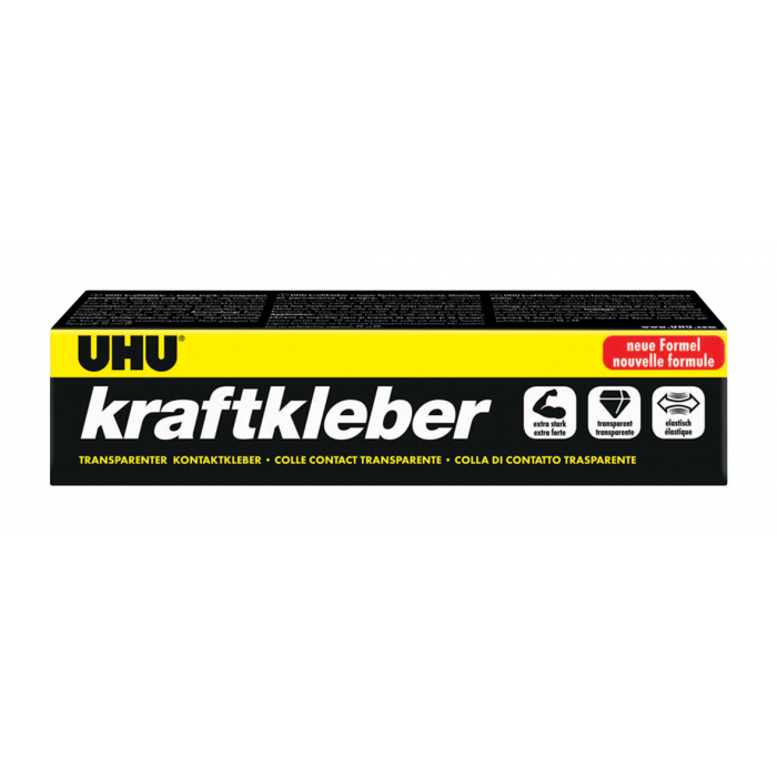 Kunststoffkleber UHU transparent 30g - zum Verkleben von Hartkunststoffen