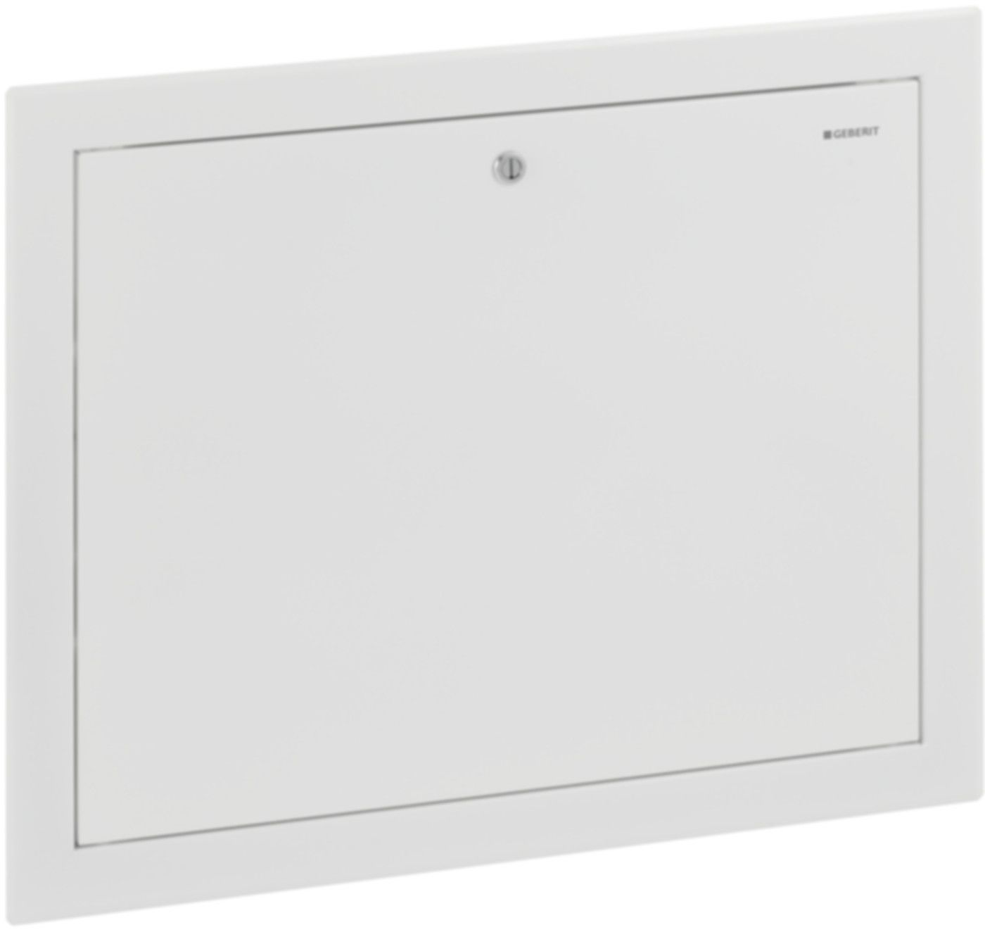 Türe zu Geberit Pushfit Verteilerschrank - Ral 9016, Höhe 498  B=600 / B1=618