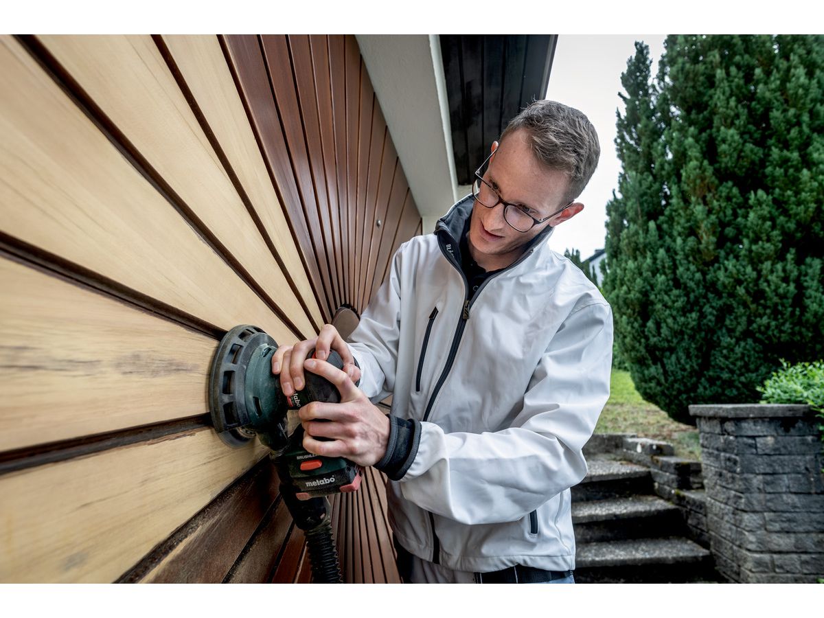 Akku-Exzenterschleifer 18V metaBox 215 - Metabo, SXA 18 LTX 150 BL