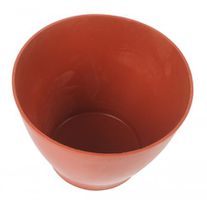 Gipsbecher aus Gummi rund