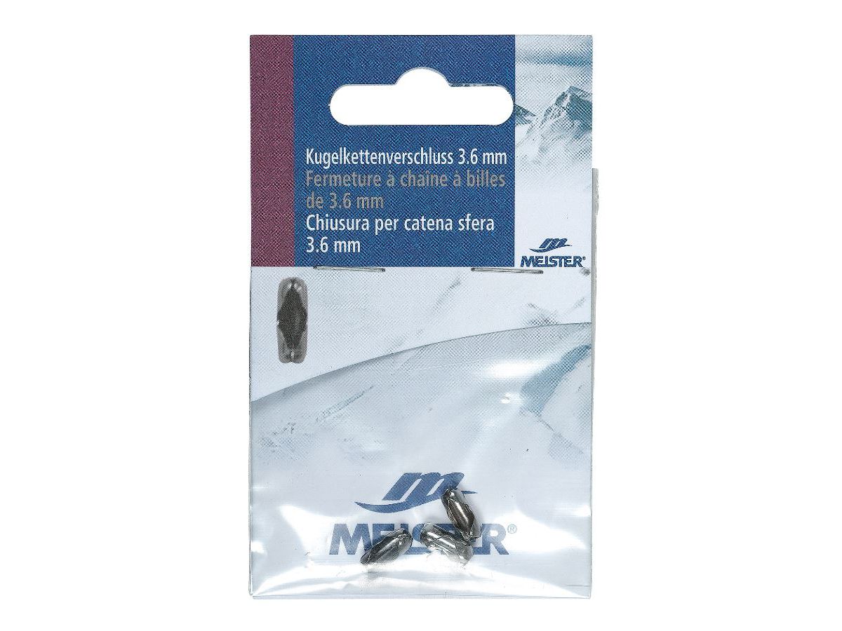 Kugelkettenverschluss MEISTER Messing