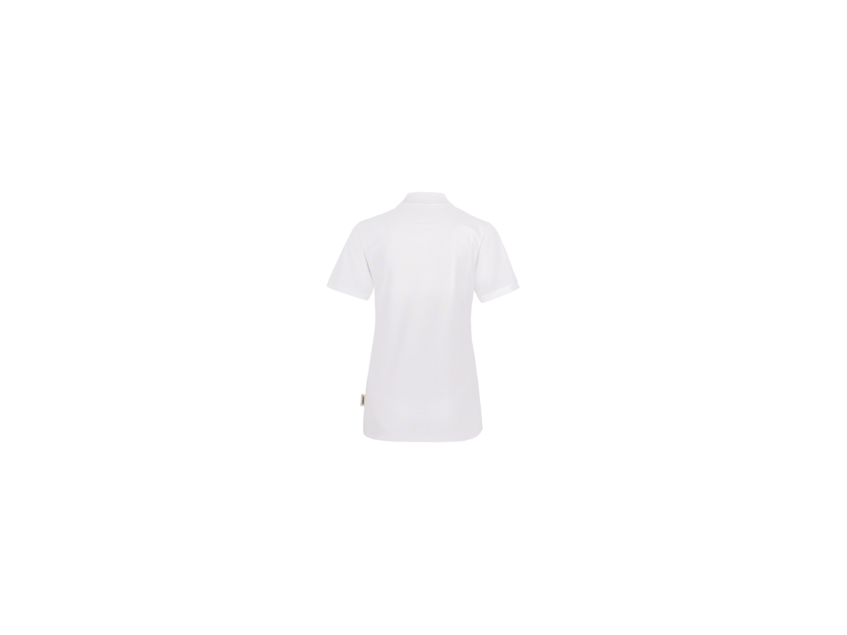 Damen-Poloshirt COOLMAX Gr. 2XL, weiss - 100% Polyester, 150 g/m²