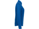 Bluse 1/1-Arm Perf. Gr. L, royalblau - 50% Baumwolle, 50% Polyester