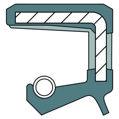 Radial-Wellendichtring Form AS, FKM