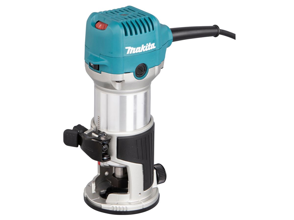 Kantenfräse MAKITA RT0702CX2J im Set - 710W, 1/4" 6/8 mm