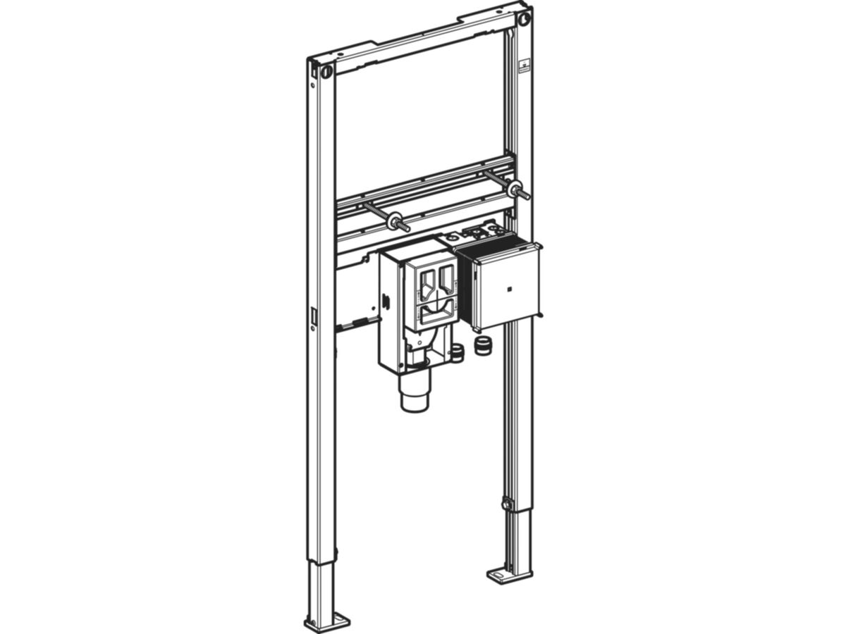 Geberit Duofix Element für Waschtisch - 112 cm Standarmatur mit Unterputzfunktio