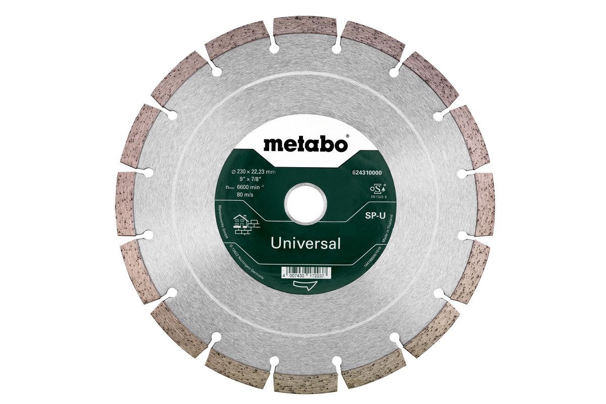 Diamanttrennscheibe SP-U 230x22.23 mm - Beton/Waschbeton/harte Sandsteine/Tonzi.