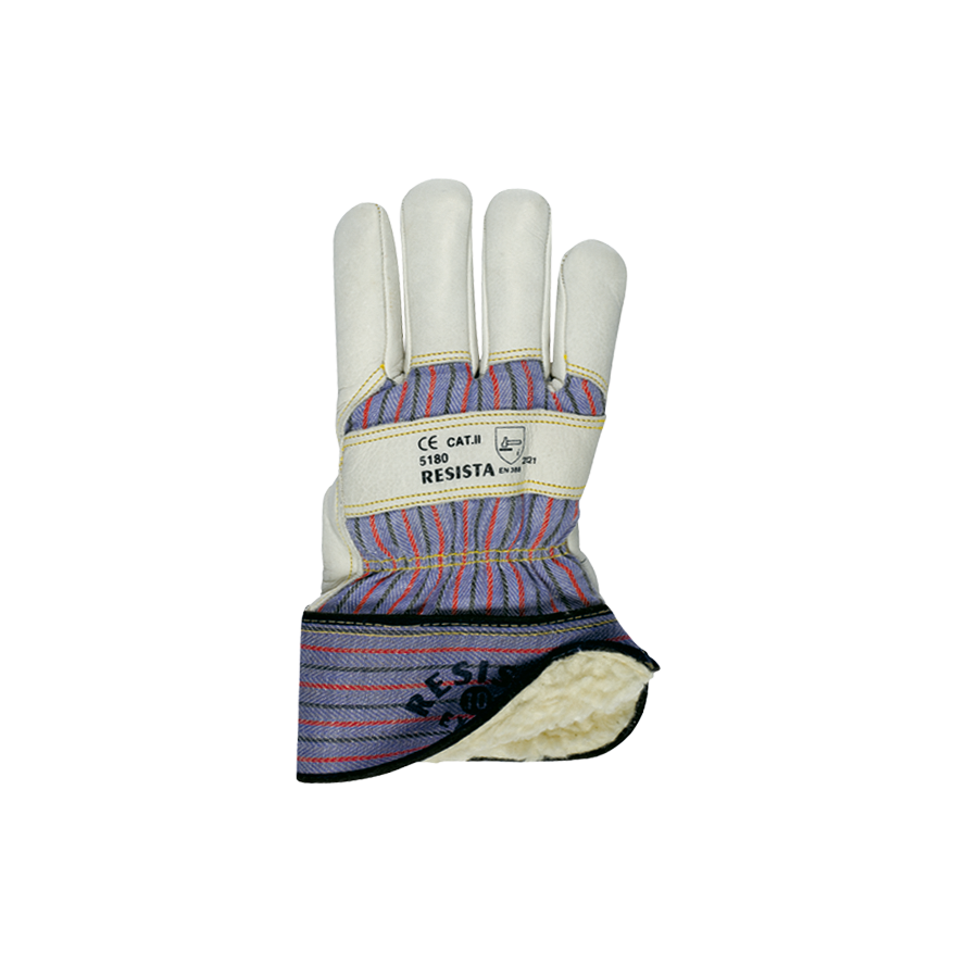 Resista Rindnarbenleder-Schutzhandschuh - Warmfutter, Grösse 10