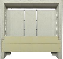 Verteilerschrank BKK Compact B150 Swiss - Leichtbeton für Heizungs- + Sanitärvert.