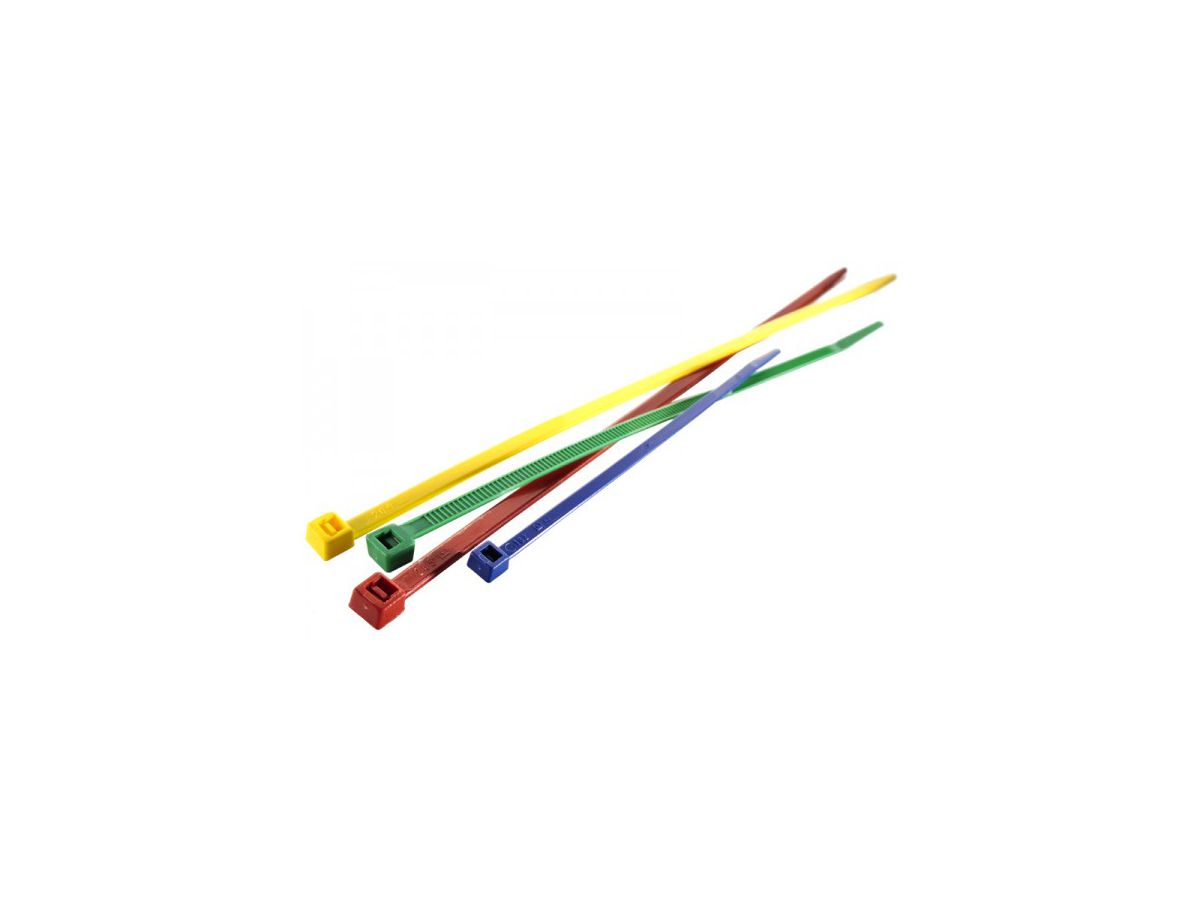Kabelbinder Cimco 4.5 x 200 mm gelb - Pak. à 100 Stk.