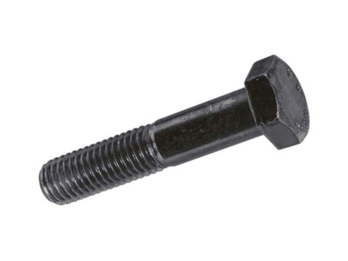 Sechskantschrauben mit Schaft Stahl 8.8 - ISO 4014 DIN 931 schwarz