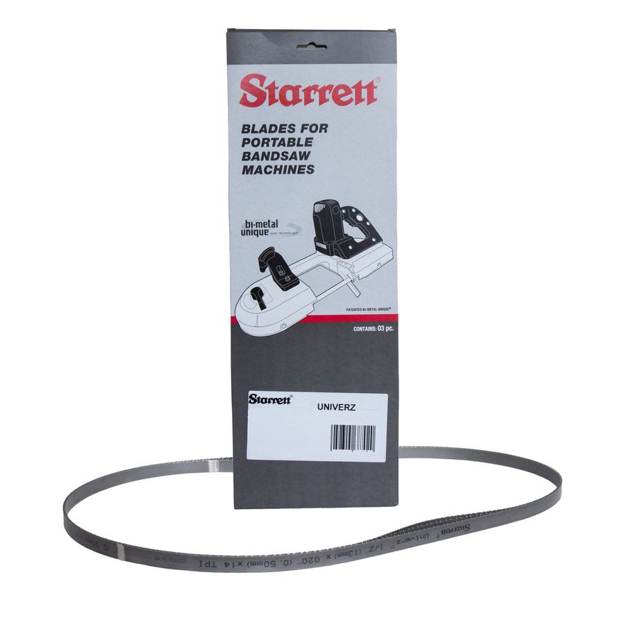 Tragbares Akku-Bandsägeblatt Starrett - 733x13x0.35 mm 18 Zähne/Zoll (3er-Pack)