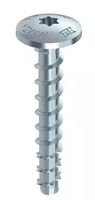 Betonschraube Multi-Monti HECO - Flachrundkopf T-Drive, verzinkt blau