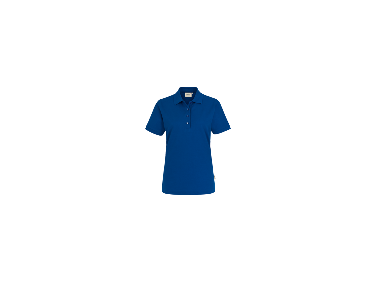 Damen-Poloshirt Perf. XL ultramarinblau - 50% Baumwolle, 50% Polyester, 200 g/m²