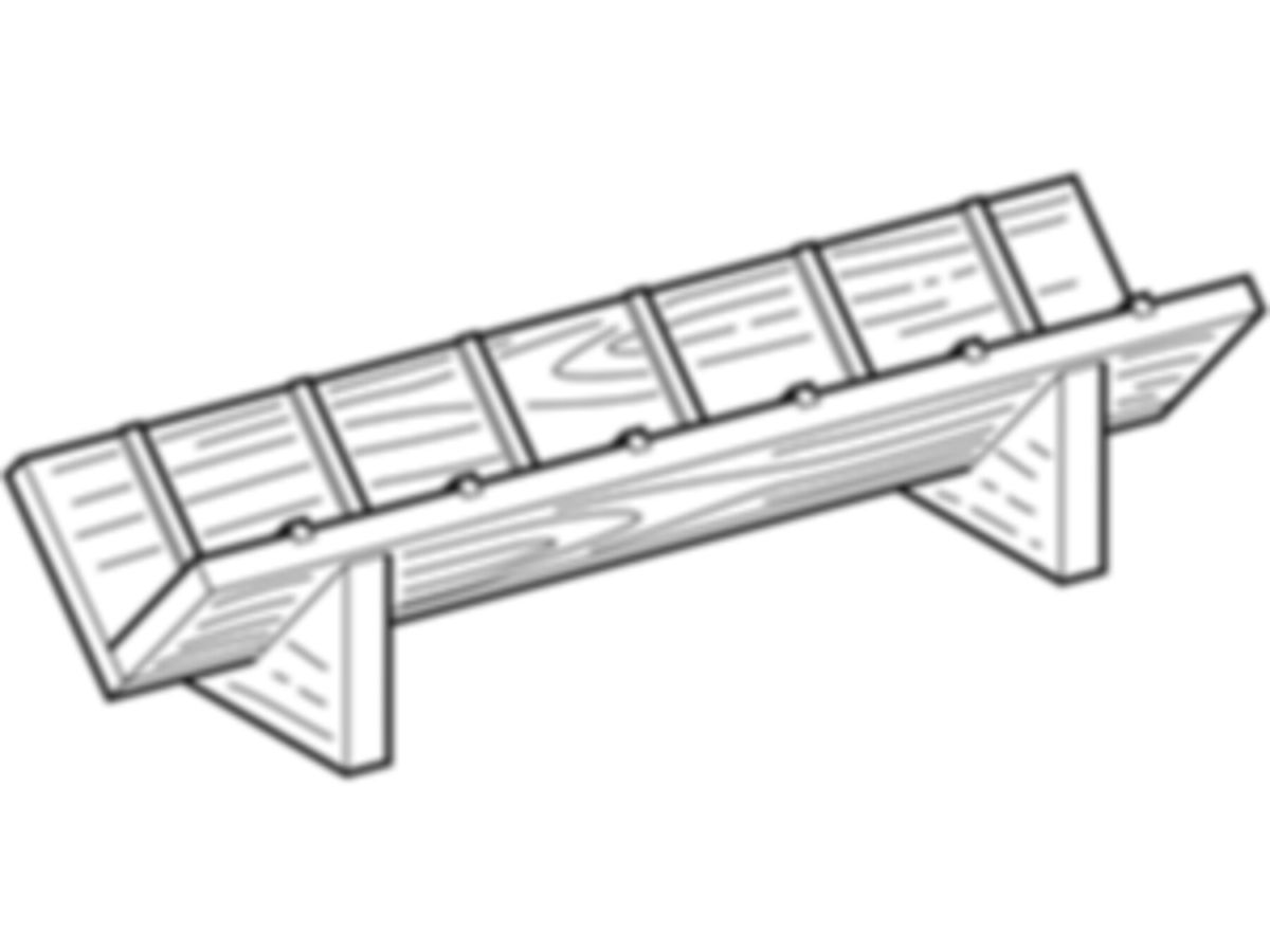 Geberit Anschlagrinne, 40-75 - Werkstoff aus Holz