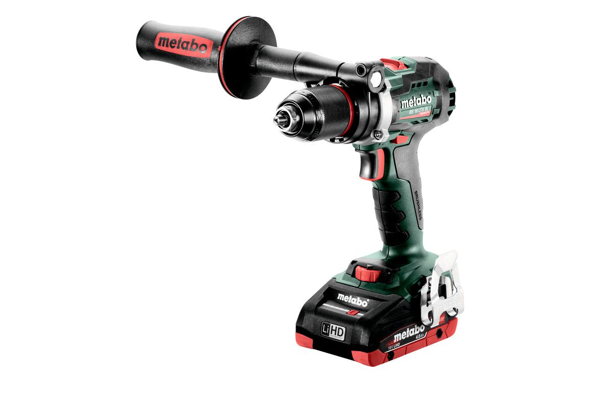 Akku Bohrschrauber Metabo BS18LTX BL I - 2x4.0Ah LiHD, Max.Drehm. 130Nm