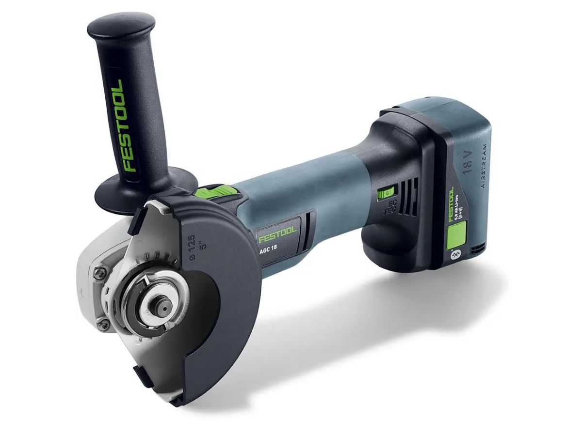 Akku-Winkelschleifer AGC 18-125 5,0 - Festool, EBI-Plus