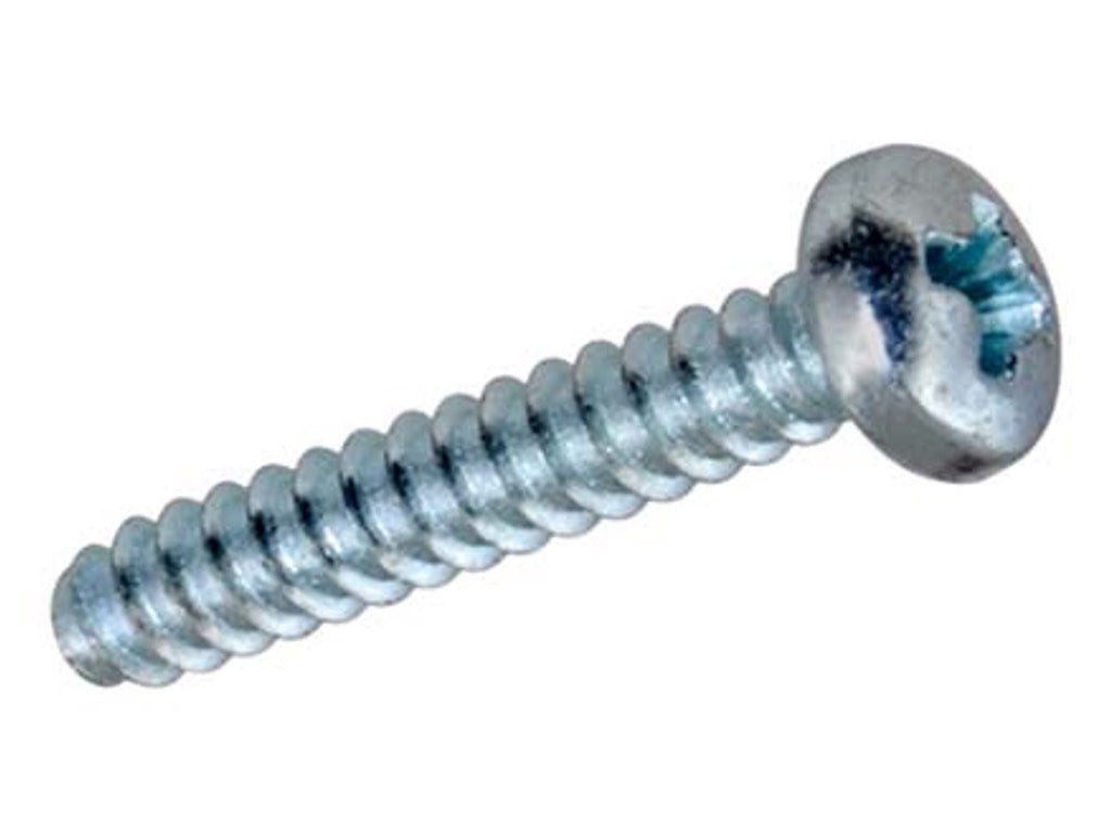 Linsen-Blechschrauben mit Kreuzschlitz - Phillips Form H mit Zapfen Form F Stahl
