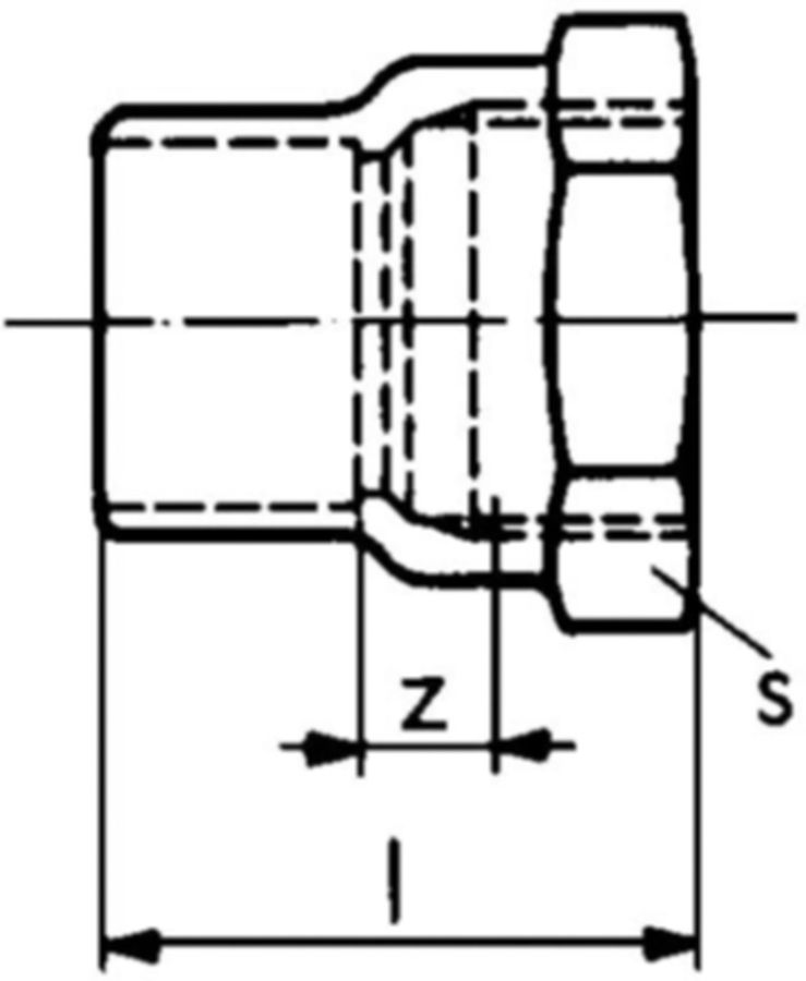 Übergangsstück Nr. 7272, IG - Lötfittings