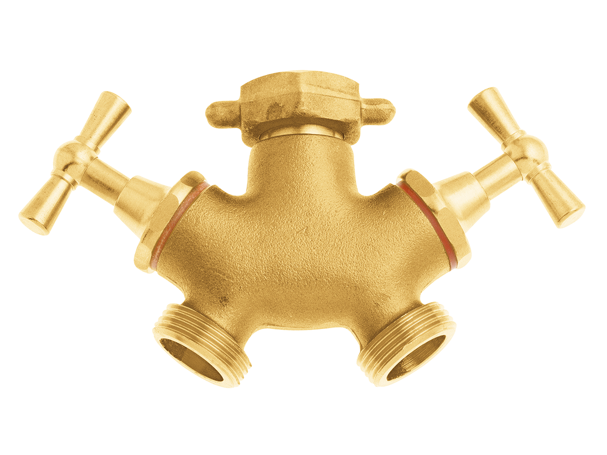 Zweiwegeventil 3/4" Geko Messing