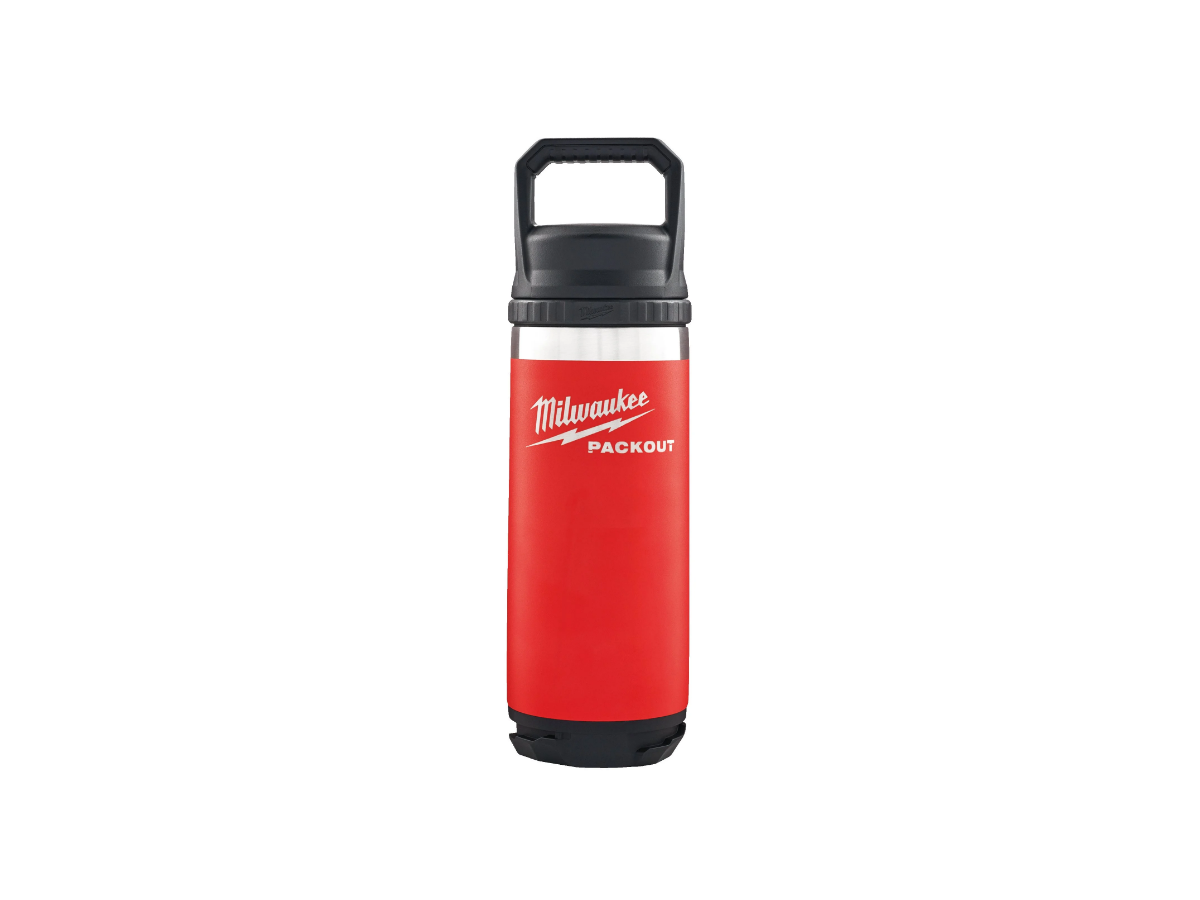 Thermosflaschen MILWAUKEE PACKOUT - 530 ml mit Schraubdeckel, rot