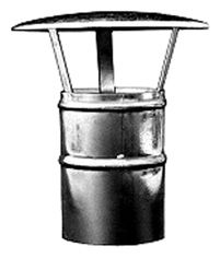 Ofenrohr Dunsthut - Höhe 30-35 cm