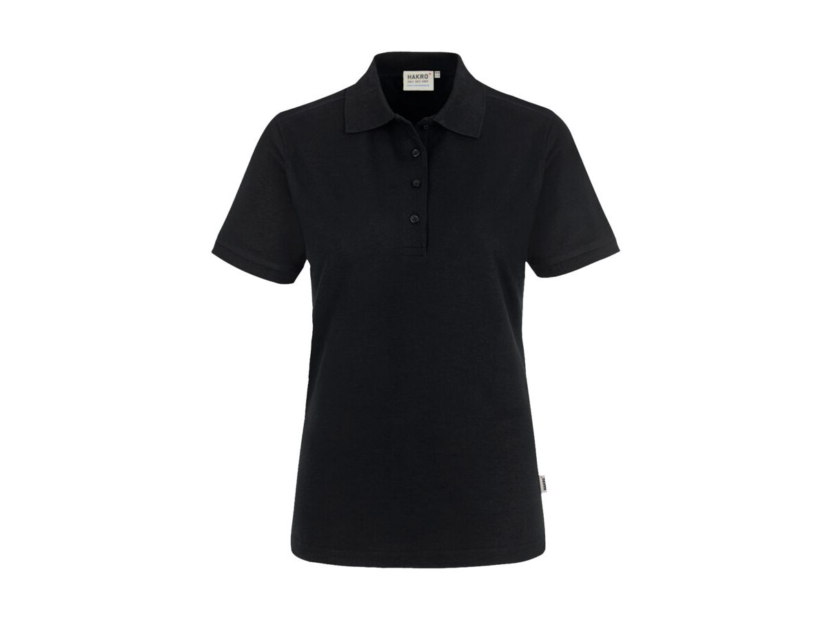 Damen Poloshirt Mikralinar PRO, Gr. M - hp schwarz