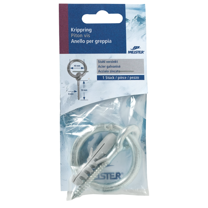 Krippring MEISTER Stahl verzinkt