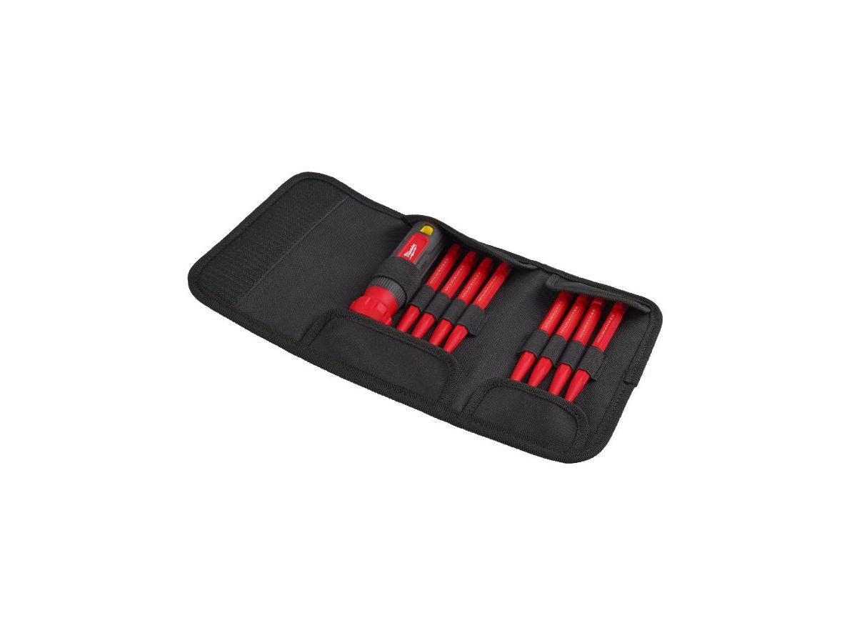 Multi-Bit Schraubendreher Torx - Milwaukee, 4-in-1, VDE geprüft