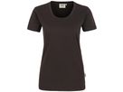 Klassisches T-Shirt mit femininem Rund- - hals-Ausschnitt. 100 % Baumw. Gr. XS-3XL